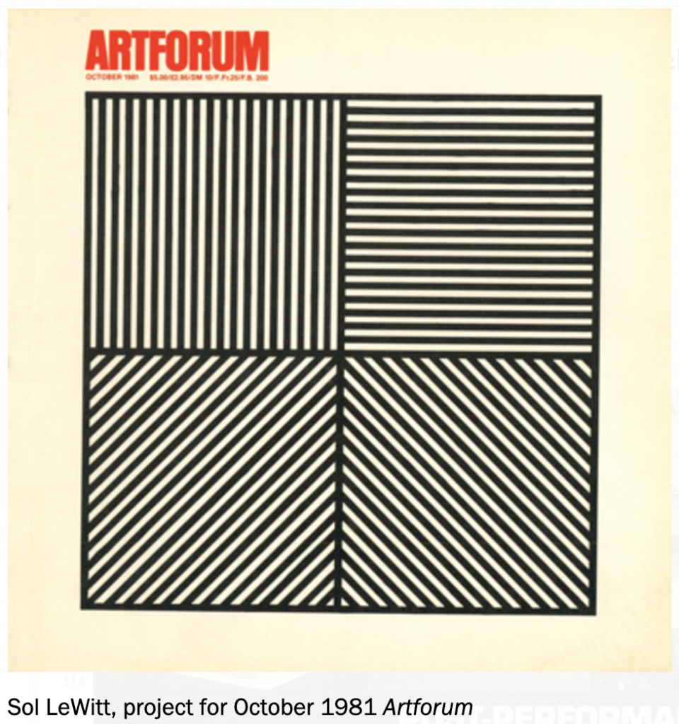Artforum, October 1981